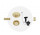 Armatura odpływowo-przelewowa Blanco Ablauf Set, ze sterowaniem korkiem automatycznym - satin gold