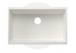 Zlewozmywak podwieszany Blanco SUBLINE 400-U, bez korka, 55,5x50 cm, biały