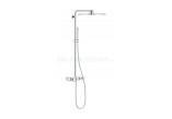 Bateria prysznicowa z termostatem, DN 15 z zestawem prysznicowym, Grohe Precision Flow - Chrom