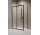 ścianka boczna Radaway Premium Pro KDJ  80x200 cm,  szkło przeźroczyste, profil czarny
