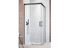 Kabina prysznicowa Radaway Idea 8 KDD 90x90cm szkło przejrzyste, profil czarny 