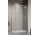 Drzwi prysznicowe Radaway Essenza New Black KDJ 80 cm, prawe, szkło przezroczyste z powłoką Easy Clean, profil złoto szczotkowane