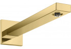 Ramię ścienne deszczownicy Hansgrohe, 38,9cm, złoty optyczny polerowany