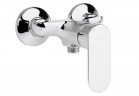 Bateria prysznicowa jednouchwytowa ścienna rozstaw- 10cm Deante Alpina, chrom