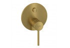 Bateria wannowo-natryskowa podtynkowa , Kludi Bozz, brushed gold
