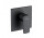 Bateria natryskowa podtynkowa , Kludi Pure&Style, czarny mat