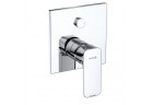 Bateria wannowo-natryskowa podtynkowa , Kludi Pure&Style, chrom