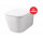 Miska WC wisząca ArtCeram A16 Mini 36x45 cm, Rimless biała