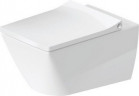 Miska WC Duravit Viu wisząca Rimless 37x57 cm, lejowa, biała 
