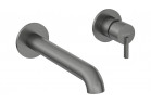 Bateria umywalkowa podtynkowa, Deante Silia, titanium