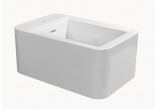 Bidet wiszący Flaminia Nile 54 x 35 x 23,5 cm, biały połysk