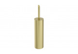 Szczotka WC wolnostojąca, Deante Silia, złoto szczotkowane