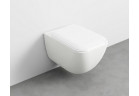 Miska WC podwieszana Cielo Shui 37,5x55x37 cm, Rimless, biała
