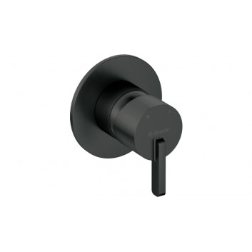 Bateria prysznicowa z zestawem prysznicowym, Deante Silia, nero