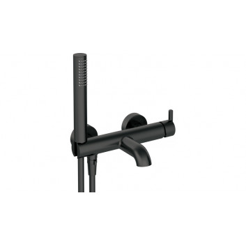 Bateria umyalkowa podtynkowa , Deante Silia, stal szczotkowana