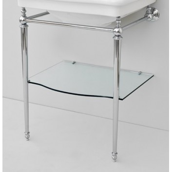 Stelaż pod umywalkę chrom ARTCERAM HERMITAGE- sanitbuy.pl