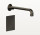 Elektroniczna bateria umywalkowa Gessi Inciso, ścienna, wylewka 260mm - Aged Bronze