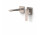 Element naścienny do podtynkowego korpusu baterii umywalkowe TRES Slim Exclusive, wylewka 180mm,  stal