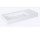 Umywalka ścienna lewa 100.5x45.5cm, Elita Solid-Surface, white mat