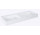 Umywalka ścienna lewa DUO 120.5x45.5cm, Elita Solid-Surface, biały mat