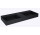 Umywalka ścienna lewa DUO 120.5x45.5cm, Elita Solid-Surface, czarny mat