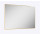 Lustro LED 120/80cm, Elita Sharon Square, gold