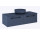 Komoda Look Slim 120 2S, Elita, navy blue mat