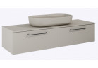 Komoda Look Slim 160 2S, Elita, fume mat