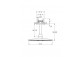 Deszczownica Grohe Rainshower Smartactive 310, ramię sufitowe 142mm, 2 strumienie, cool sunrise