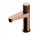 Bateria umywalkowa Omnires Contour, stojąca, wysokość 166mm, wylewka 110mm, miedź szczotkowana