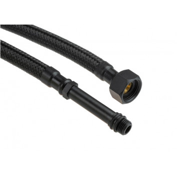 Komplet dwóch wężyków przyłączeniowy do baterii stojących 40cm, Deante, nero