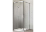 Drzwi suwane Radaway Idea KDD 80 część lewa kabiny 78-79.5x200.5cm, szkło przejrzyste, profil biały