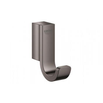 Wieszak pojedynczy, Grohe Selection, hard graphite