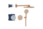 Zestaw prysznicowy podtynkowy Grohe Grohterm SmartControl Rainshower 310 SmartActive - brushed warm sunset
