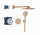 Zestaw prysznicowy podtynkowy Grohe Grohterm SmartControl Rainshower 310 SmartActive - brushed warm sunset