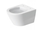 Miska wisząca WC Duravit D-Neo Compact 48x37 cm, bez rantu spłukującego - biała