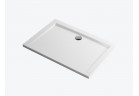 Brodzik prostokątny Excellent Forma 100x80 cm, niski - biały połysk