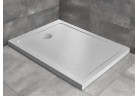 Brodzik akrylowy Radaway Doros F Stone 1500 x 800 prostokątny - Stone biały