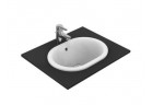 Umywalka wpuszczana w blat Ideal Standard Connect 48 cm, bez otworu na baterię - biała