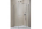 Drzwi prysznicowe Radaway Essenza New Black KDJ 90 cm, prawe, szkło przezroczyste z powłoką Easy Clean, profil nikiel