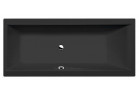 Wanna prostokątna 170x75x48cm Polysan CLEO - czarny mat
