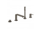 Bateria wannowa Grohe Lineare 4-otworowa - brushed hard graphite