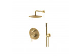 Zestaw natryskowy podtynkowy Vema Otago, brushed gold