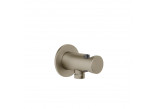 Przyłącze kątowe Gessi Anello, z uchwytem - Copper Brushed PVD