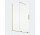 Ścianka walk-in Sanswiss Ronal Amalia D35S2, 120x200 cm, uniwersalna, wolnostojąca dwuczęściowa z elementem przesuwnym - szkło przeźroczyste, profil złoty szczotkowany