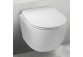 Miska WC Oltens Jog Stille 36x52 cm wisząca PureRim SmartClean z deską wolnoopadającą Slim biały połysk