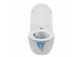 Miska WC Oltens Jog Stille 36x52 cm wisząca PureRim SmartClean z deską wolnoopadającą Slim biały połysk