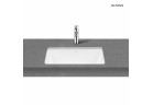 Umywalka podblatowa Oltens Drammen, prostokątna 48x36,5 cm, z powłoką SmartClean - biała