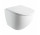 Miska WC Omnires Ottawa Comfort 54x36,5 cm wisząca, bezkołnierzowa, z deską wolnoopadającą - biały mat