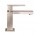 Bateria umywalkowa Gessi Rettangolo bez korka - Finox Brushed Nickel